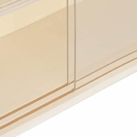 vidaXL Wooden Collector's Display Case Brown 40 x 8.5 x 54 cm Plywood