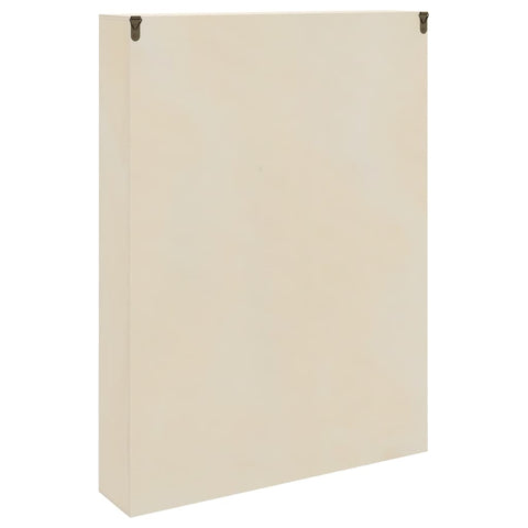 vidaXL Wooden Collector's Display Case Brown 40 x 8.5 x 54 cm Plywood