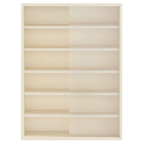 vidaXL Wooden Collector's Display Case Brown 40 x 8.5 x 54 cm Plywood