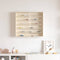 vidaXL Wooden Collector's Display Case Brown 60 x 8.5 x 54 cm Plywood
