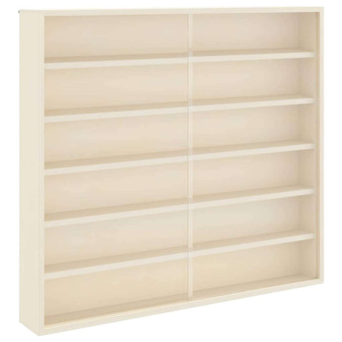 vidaXL Wooden Collector's Display Case Brown 60 x 8.5 x 54 cm Plywood