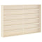 vidaXL Wooden Collector's Display Case Brown 80 x 8.5 x 54 cm Plywood