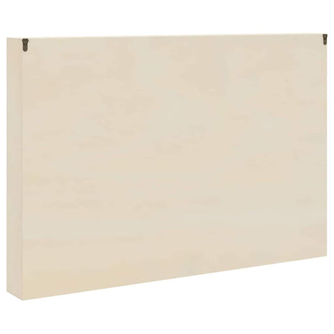 vidaXL Wooden Collector's Display Case Brown 80 x 8.5 x 54 cm Plywood