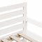 vidaXL Extendable Bed Frame for Kids Other White 80 x 130 / 165 / 200 cm