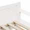 vidaXL Extendable Bed Frame for Kids Other White 80 x 130 / 165 / 200 cm