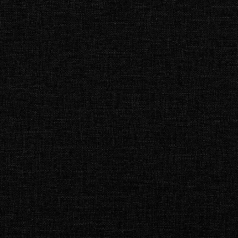 vidaXL Bed Frame with Headboard Black 135 x 190 cm Fabric