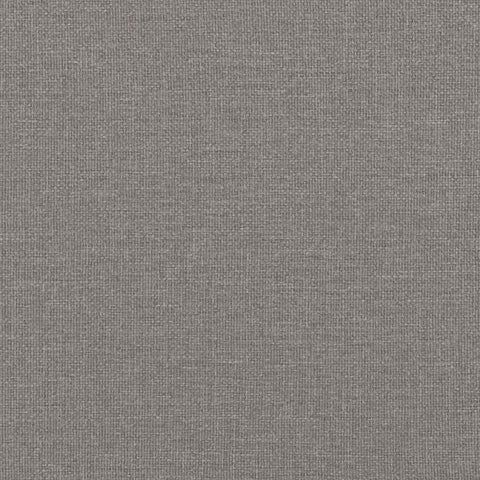 vidaXL Bed Frame with Upholstered Headboard Taupe 80 x 200 cm Fabric