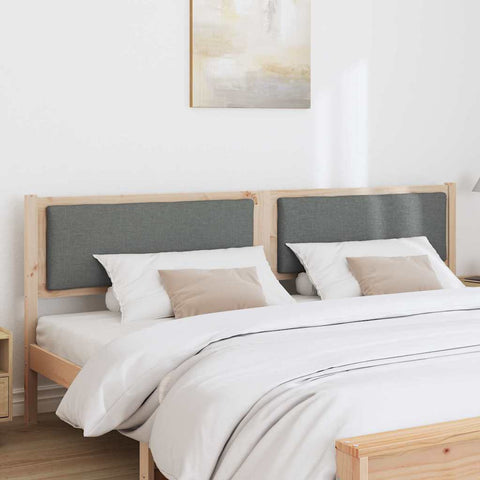 vidaXL Headboard Other Brown 200 cm Solid pine wood