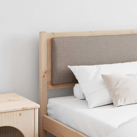 vidaXL Headboard Other Brown 200 cm Solid pine wood