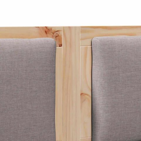 vidaXL Headboard Other Brown 180 cm Solid pine wood