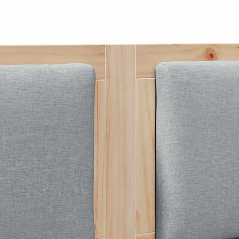 vidaXL Headboard Other Brown 160 cm Solid pine wood