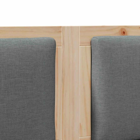 vidaXL Headboard Other Brown 160 cm Solid pine wood