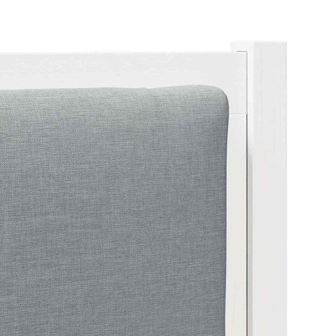 vidaXL Headboard Other White 100 cm Solid pine wood