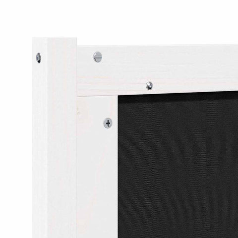 vidaXL Headboard Other White 90 cm Solid pine wood