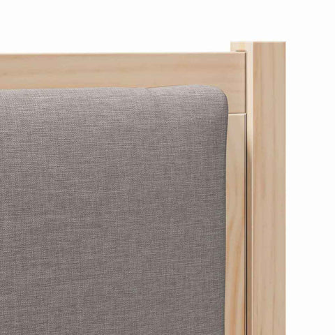 vidaXL Headboard Other Brown 80 cm Solid pine wood