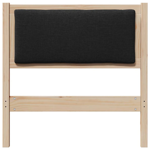 vidaXL Headboard Other Brown 75 cm Solid pine wood