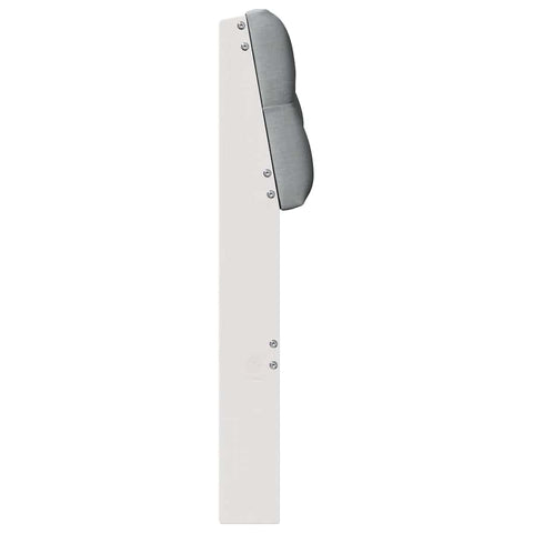 vidaXL Upholstered Headboard Light Grey 80 cm Solid Pine Wood