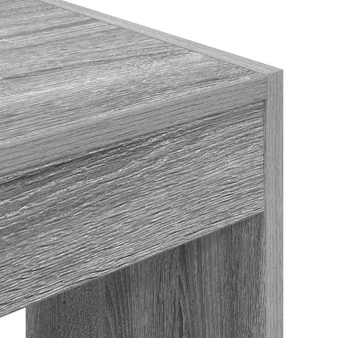 vidaXL Bookcase Grey sonoma 80 x 30 x 198 cm Engineered wood