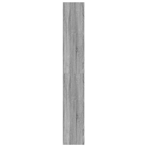 vidaXL Bookcase Grey sonoma 80 x 30 x 198 cm Engineered wood