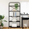 vidaXL Bookshelf Black oak 80 x 30 x 183 cm Engineered wood