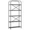 vidaXL Bookshelf Black oak 80 x 30 x 183 cm Engineered wood