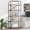vidaXL Bookshelf Sonoma oak 80 x 30 x 183 cm Engineered wood