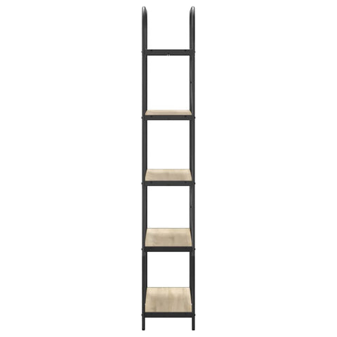 vidaXL Bookshelf Sonoma oak 80 x 30 x 183 cm Engineered wood