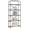vidaXL Bookshelf Smoked oak 80 x 30 x 183 cm Engineered wood