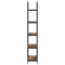 vidaXL Bookshelf Smoked oak 80 x 30 x 183 cm Engineered wood