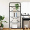 vidaXL Bookshelf Grey sonoma 80 x 30 x 183 cm Engineered wood