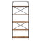 vidaXL Bookshelf Old wood 80 x 30 x 183 cm Engineered wood
