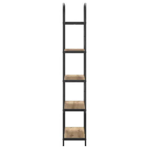 vidaXL Bookshelf Artisan oak 80 x 30 x 183 cm Engineered wood