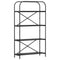 vidaXL Bookshelf Black oak 80 x 30 x 146 cm Engineered wood