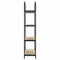 vidaXL Bookshelf Sonoma oak 80 x 30 x 146 cm Engineered wood