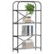vidaXL Bookshelf Grey sonoma 80 x 30 x 146 cm Engineered wood