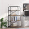 vidaXL Bookshelf Old wood 80 x 30 x 146 cm Engineered wood
