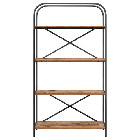 vidaXL Bookshelf Old wood 80 x 30 x 146 cm Engineered wood