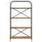 vidaXL Bookshelf Old wood 80 x 30 x 146 cm Engineered wood