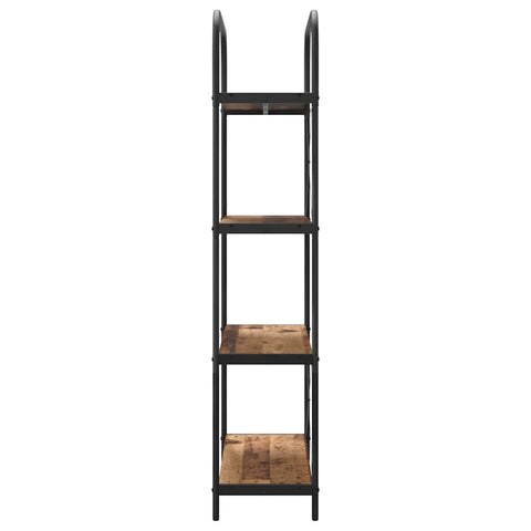 vidaXL Bookshelf Old wood 80 x 30 x 146 cm Engineered wood