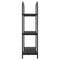 vidaXL Bookshelf Black oak 80 x 30 x 109 cm Engineered wood