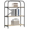 vidaXL Bookshelf Sonoma oak 80 x 30 x 109 cm Engineered wood