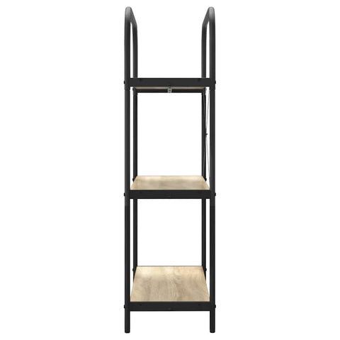 vidaXL Bookshelf Sonoma oak 80 x 30 x 109 cm Engineered wood
