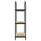 vidaXL Bookshelf Sonoma oak 80 x 30 x 109 cm Engineered wood
