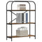 vidaXL Bookshelf Smoked oak 80 x 30 x 109 cm Engineered wood