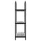 vidaXL Bookshelf Grey sonoma 80 x 30 x 109 cm Engineered wood