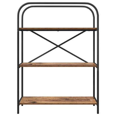 vidaXL Bookshelf Old wood 80 x 30 x 109 cm Engineered wood