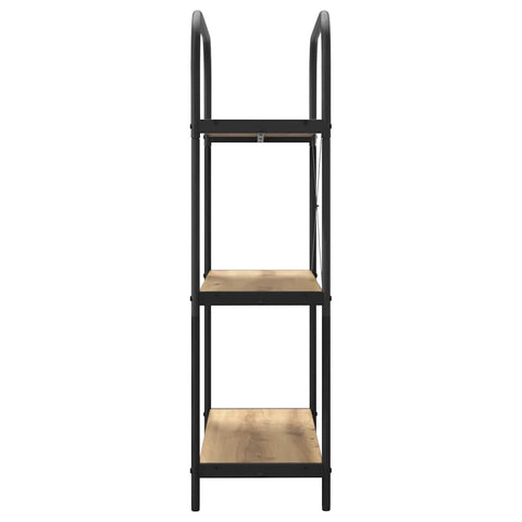 vidaXL Bookshelf Artisan oak 80 x 30 x 109 cm Engineered wood