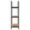 vidaXL Bookshelf Artisan oak 80 x 30 x 109 cm Engineered wood