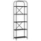 vidaXL Bookshelf Black oak 60 x 30 x 183 cm Engineered wood
