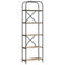 vidaXL Bookshelf Sonoma oak 60 x 30 x 183 cm Engineered wood